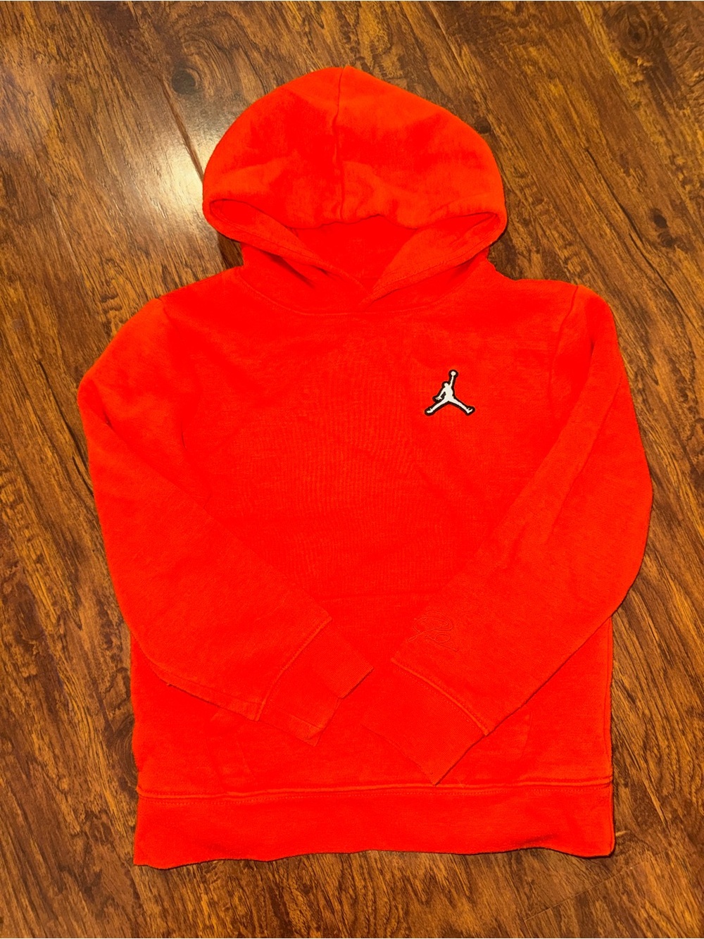 Jordan Orange Pullover Hoodie